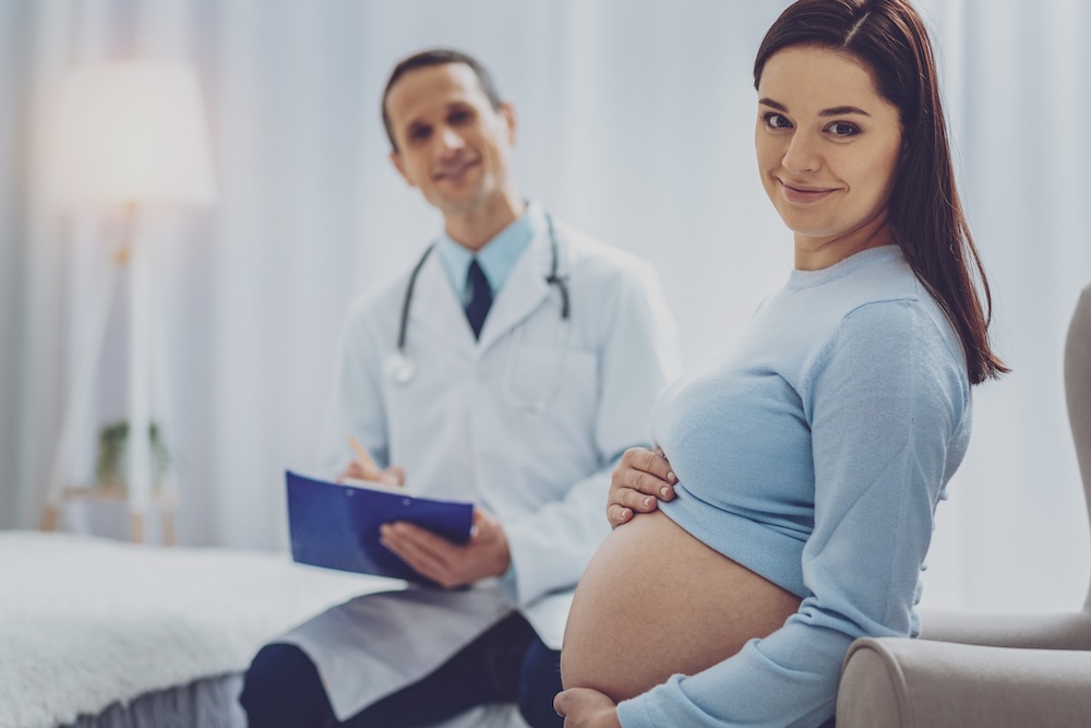 Familia con seguro médico